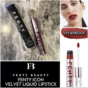 NIB - FENTY BEAUTY - Velvet Liquid Lipstick - FIYAPROOF